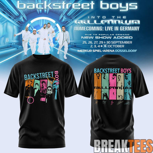Backstreet Boys Into The Millennium – Homecoming Live in Germany Limited Shirt