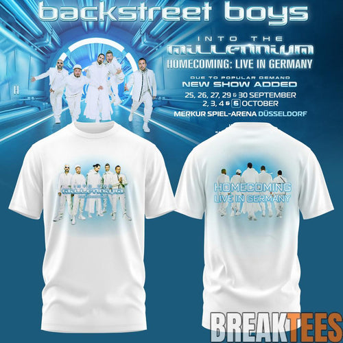 Backstreet Boys Into The Millennium – Homecoming Live in Germany Limited Shirt