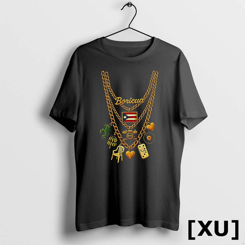 Bad Bunny Boricua Puerto Rico Flag Chain 2025 Tshirts Sweater