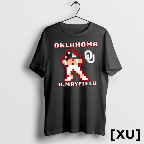 Baker Mayfield Retro Baller Oklahoma Football Video Games Tshirts Sweater