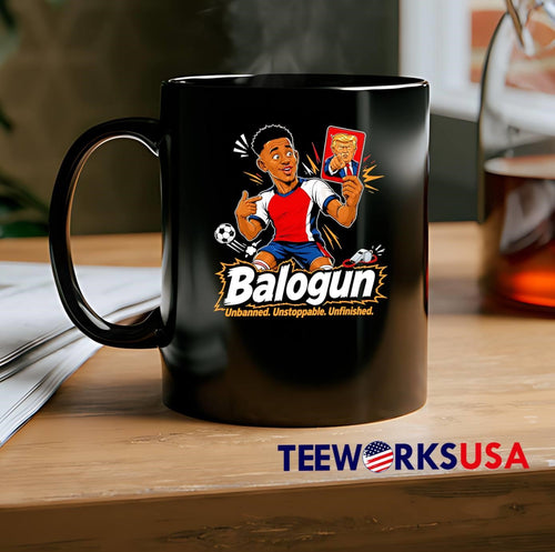 Balogun Shirt Unbanned Unstoppable Unfinished Trump Red Card Soccer shirt