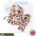 Baltimore Orioles Love Pattern Sleepwear Pajama Pjs Set