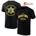Baltimore Ravens Jewish heritage logo shirt