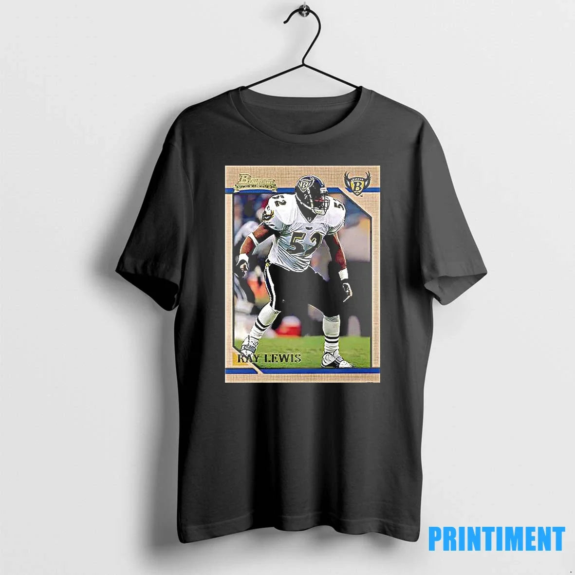 Baltimore Ravens Ray Lewis Trading Card Tshirts Sweater Unisex , , , Long Sleeve Tee