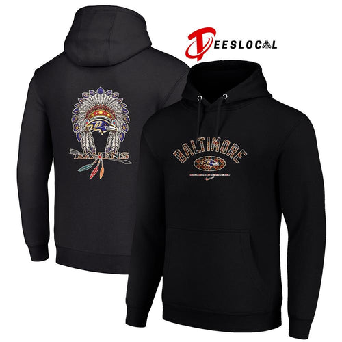 Baltimore Ravens x Native American heritage month logo shirt