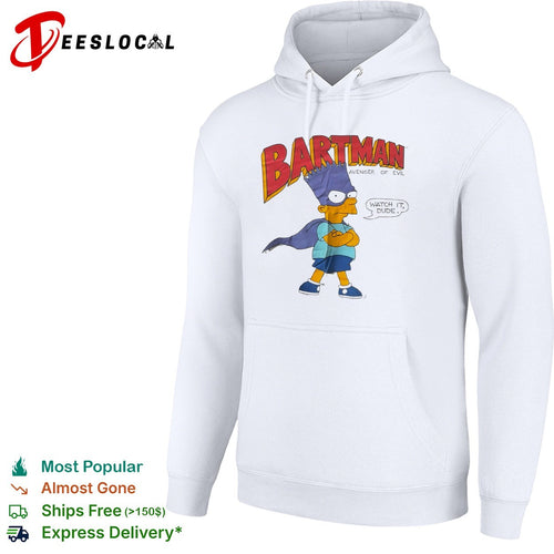Bartman Avenger of Evil Watch It Dude The Simpsons shirt