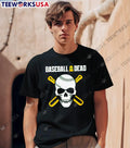 Baseball Is Dead Skull Crossed Bats shirt