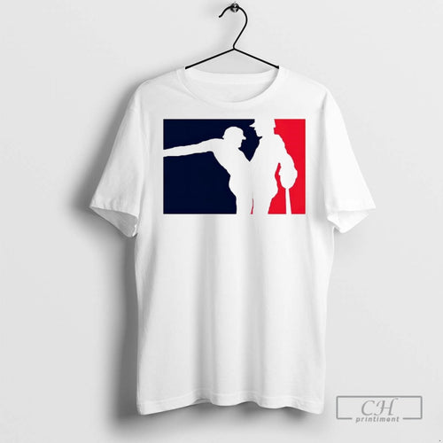 Battle Of The Bulge Bump Mlb Logo Parody T Shirts