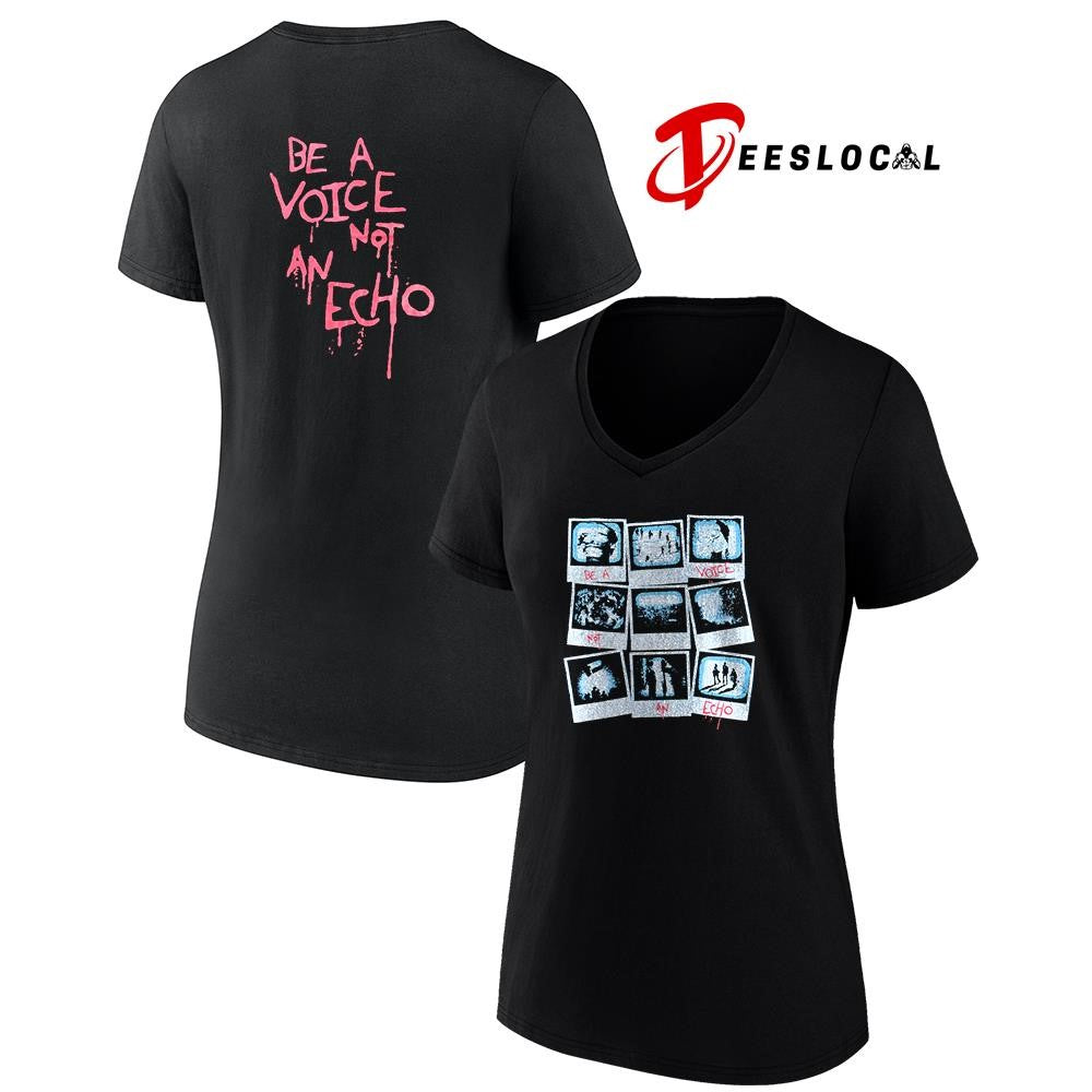 Be a voice not an echo TV vintage graphic shirt