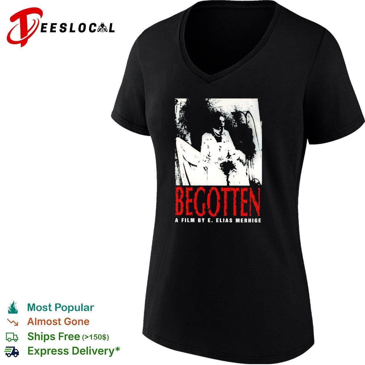 Begotten Film by E Elias Merhige experimental cinema shirt