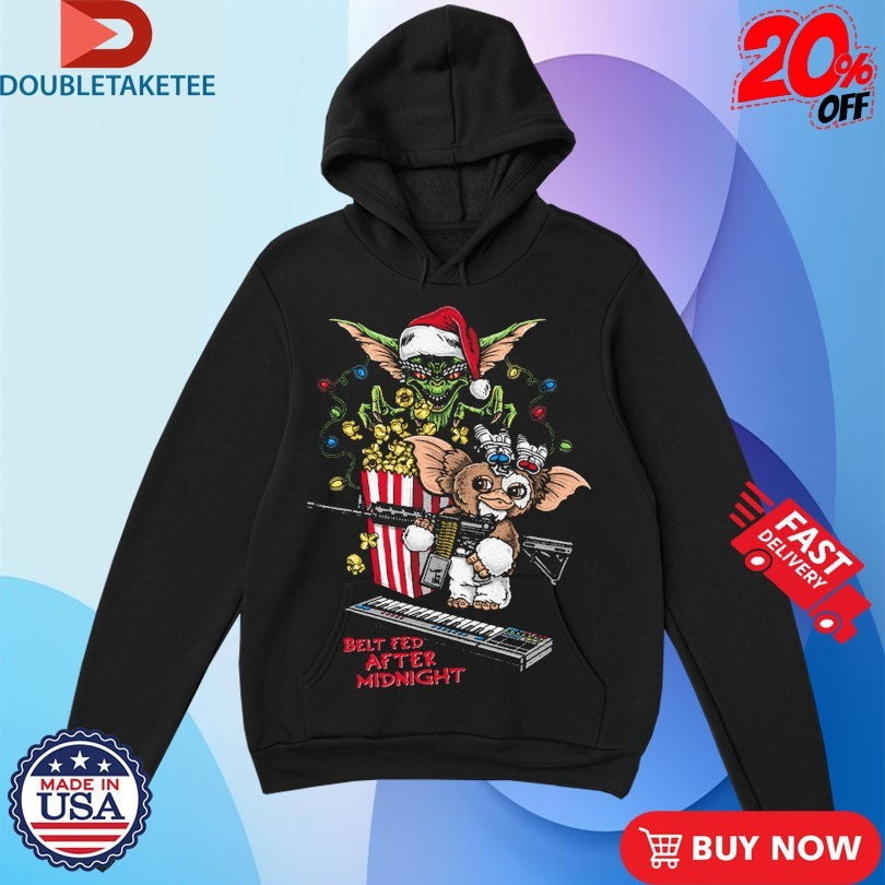 Belt Fed After Midnight Christmas Unisex , , , Long Sleeve Tee