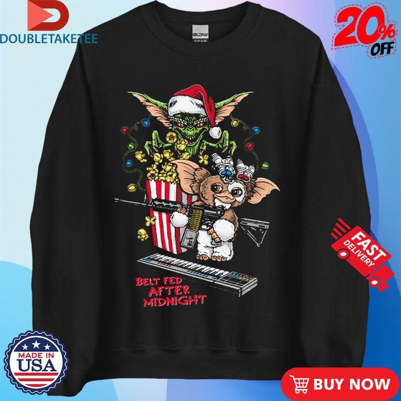 Belt Fed After Midnight Christmas Unisex , , , Long Sleeve Tee
