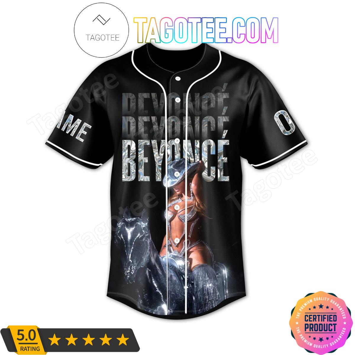 Beyonce It’s Not About Perfection It’s About Purpose Personalized Baseball Jersey