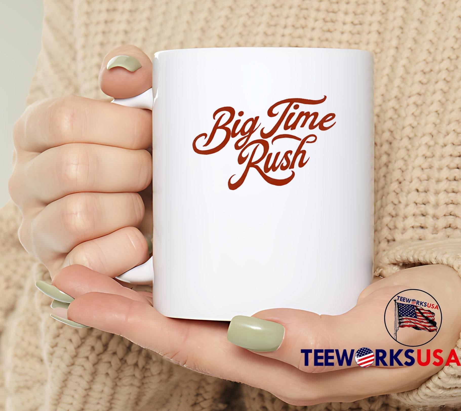 Big Time Rush band logo script shirt