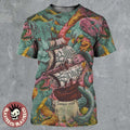 Billy Strings Summer 2026 Tour North America Poster Art By Neal Williams All Over Print Shirt