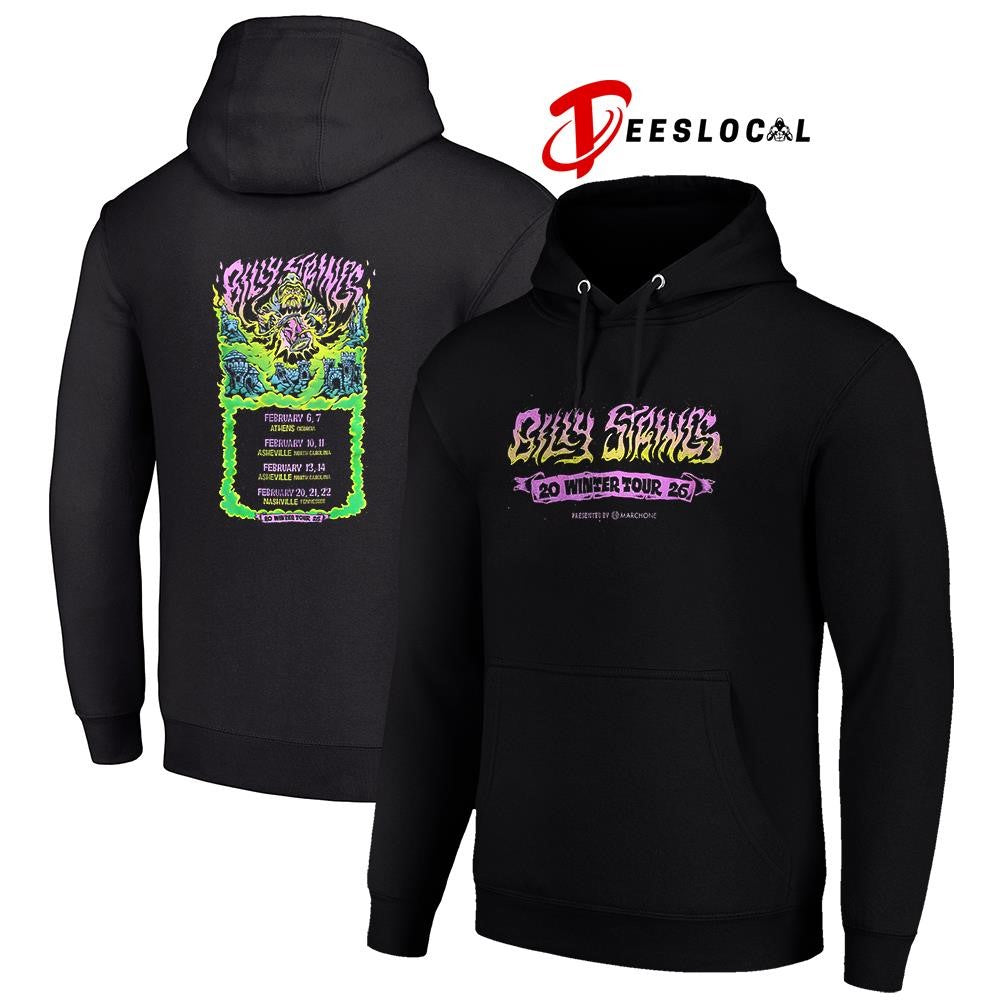 Billy Strings Winter tour 2026 date schedule shirt