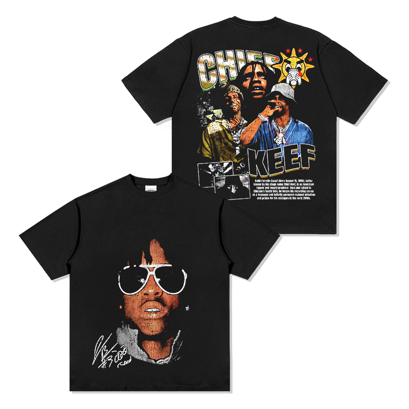 Chief Keef Signature Unisex T-shirt, Sweatshirt, Hoodie (1)