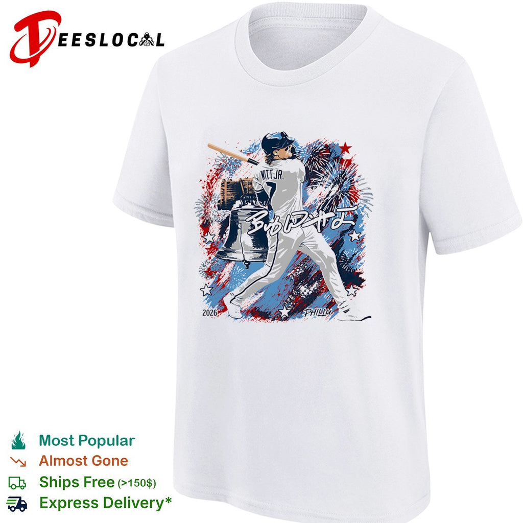 Bobby Witt Jr 2026 Philly Signature Kansas City Royals baseball shirt