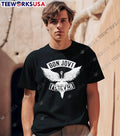 Bon Jovi Forever Sword and Heart Wings shirt