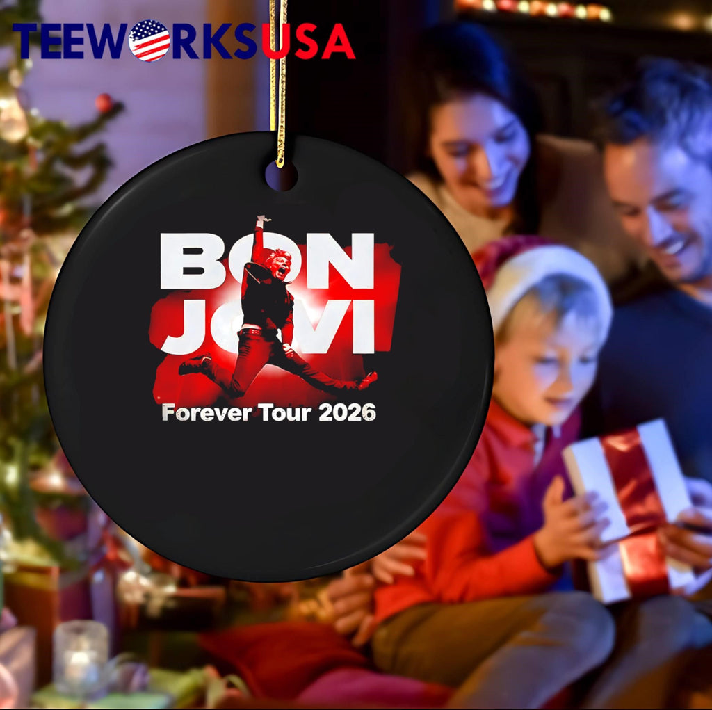 Bon Jovi Forever Tour 2026 Jon Rock Star Concert Fan Unisex shirt