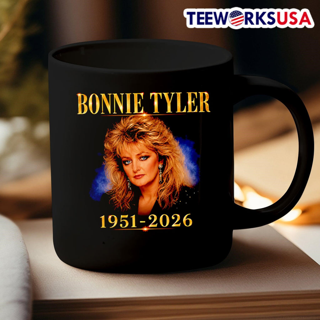 Bonnie Tyler 1951-2026 Tribute T-Shirt
