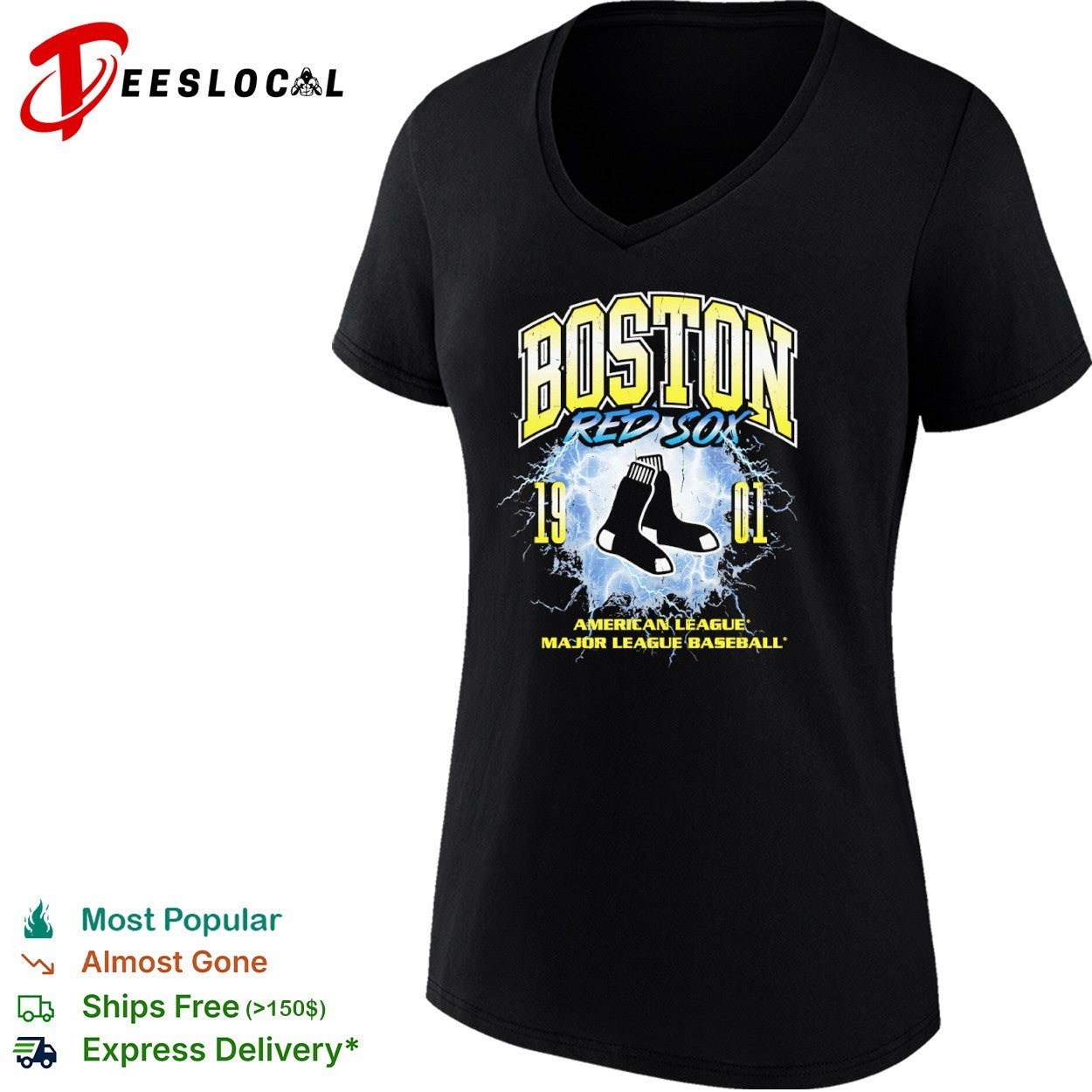 Boston Red Sox 1901 American League Major League Baseball shirt