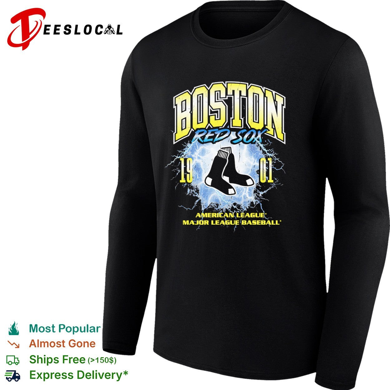 Boston Red Sox 1901 American League Major League Baseball shirt