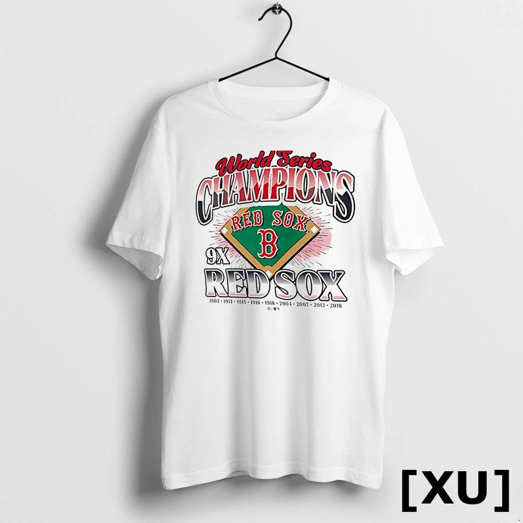 Boston Red Sox 9x World Series Champions Vintage Tshirts Sweater