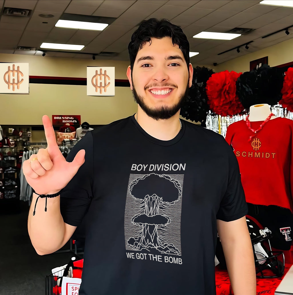 Boy Division My Chemical Romance We Got The Bomb shirt