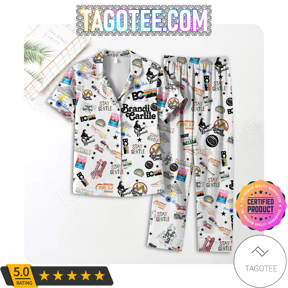 Brandi Carlile Pattern Women’s Pajamas Set