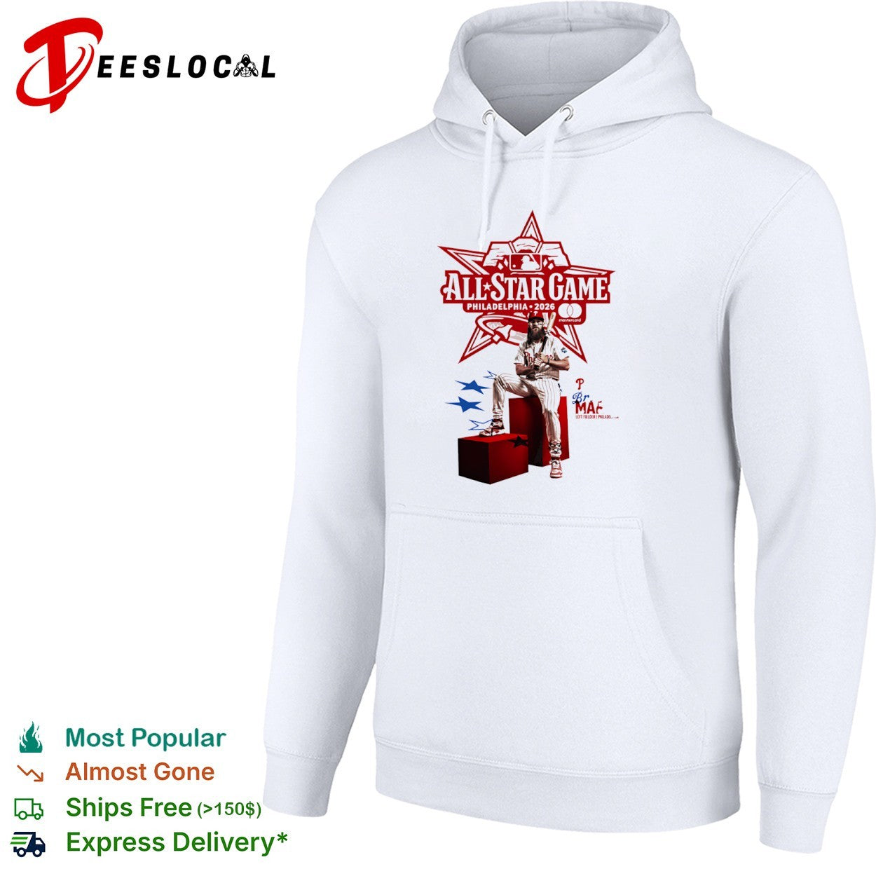 Bryce Harper Philadelphia Phillies 2026 All-Star Game shirt