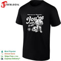 Bucky Badger mascot holding football Wisconsin you’ve said it all helmet shirt