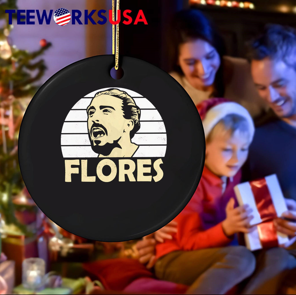 Retro Style Flores Portrait T-Shirt