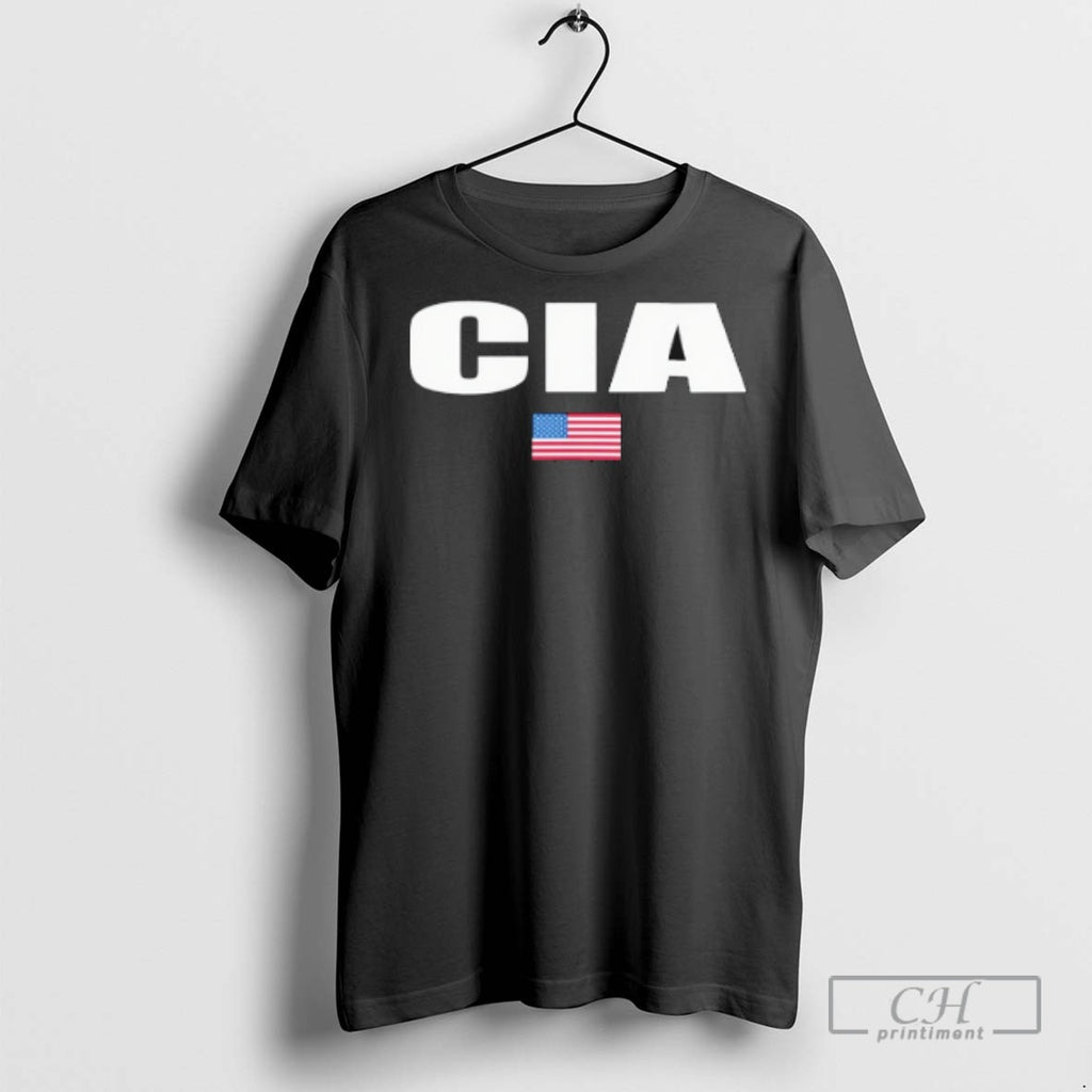 Cia Usa Flag T Shirts
