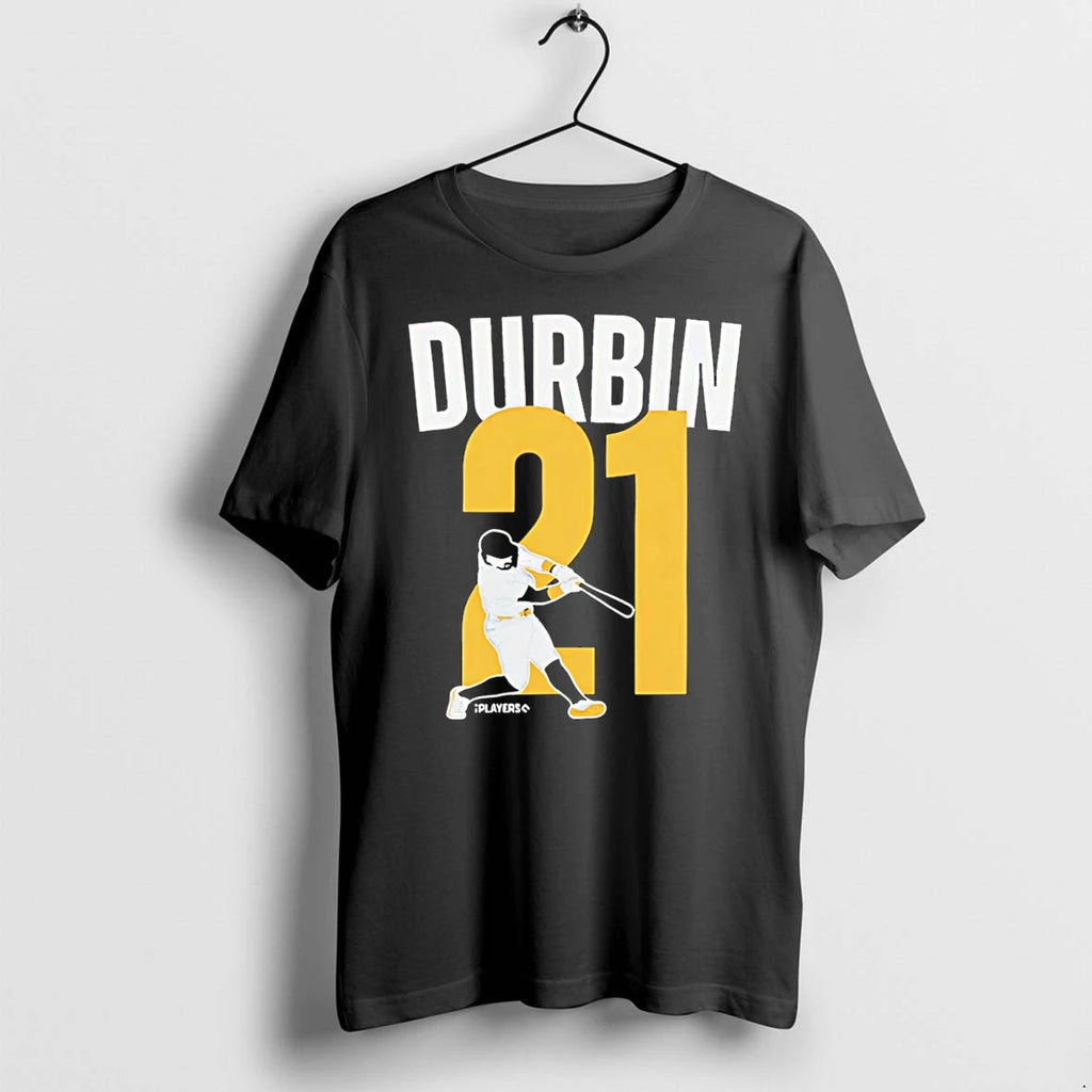 Caleb Durbin 21 Milwaukee Brewers Swing Cartoon Tshirts Sweater