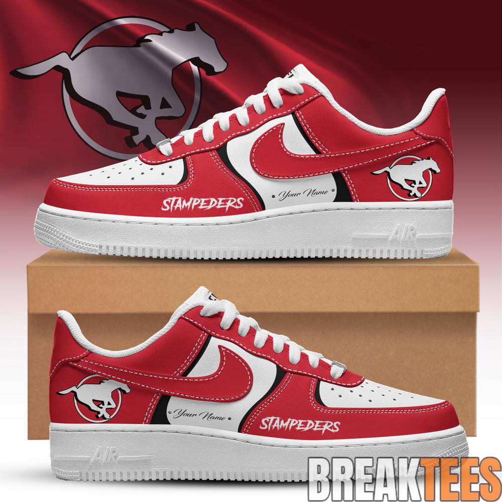 Calgary Stampeders Special Heritage 2026 Air Force 1 Shoes