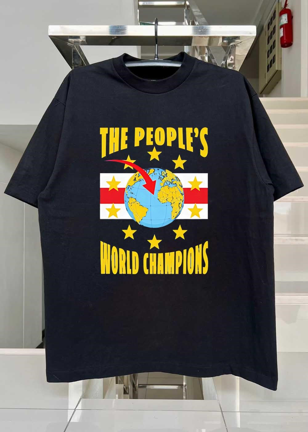 Cape Verde Flag The People’s World Champions T-Shirt