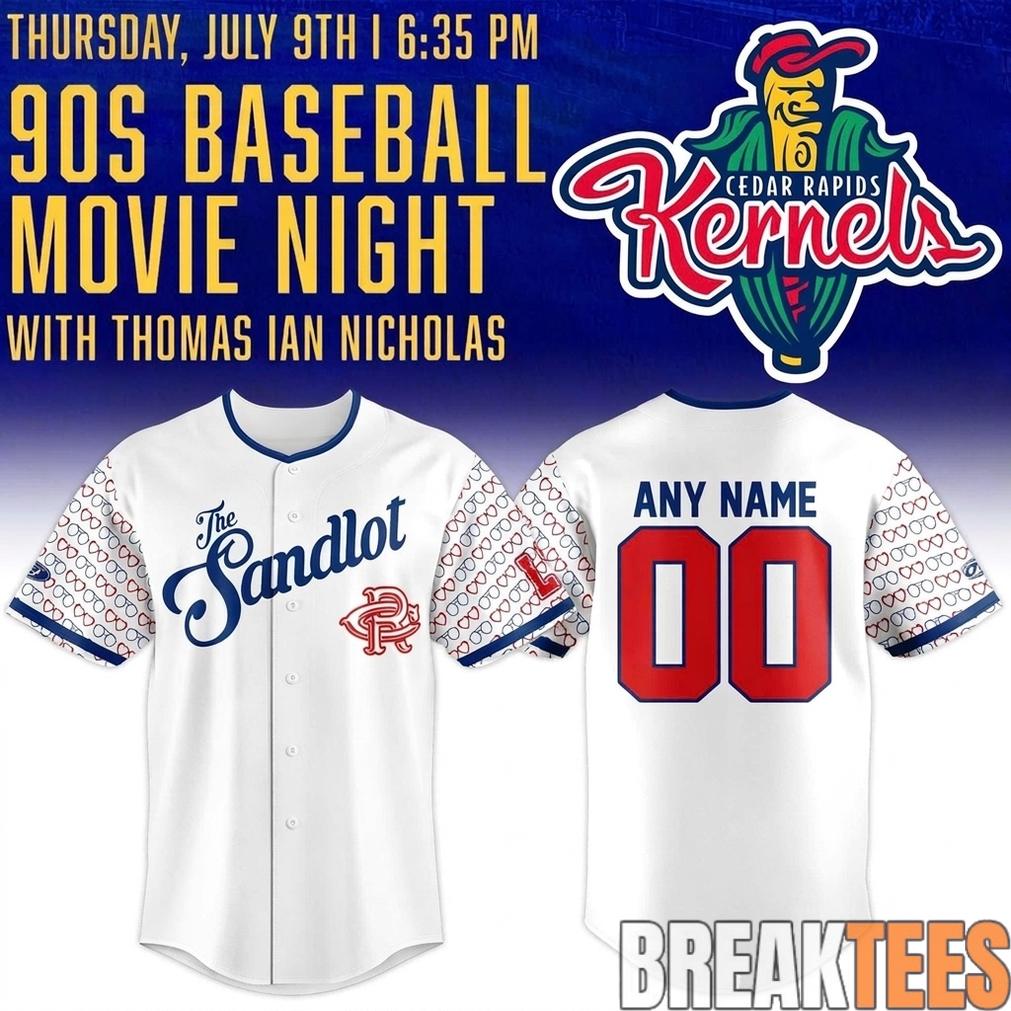 Cedar Rapids Kernels Breast Cancer Night 2026 Custom Baseball Jersey