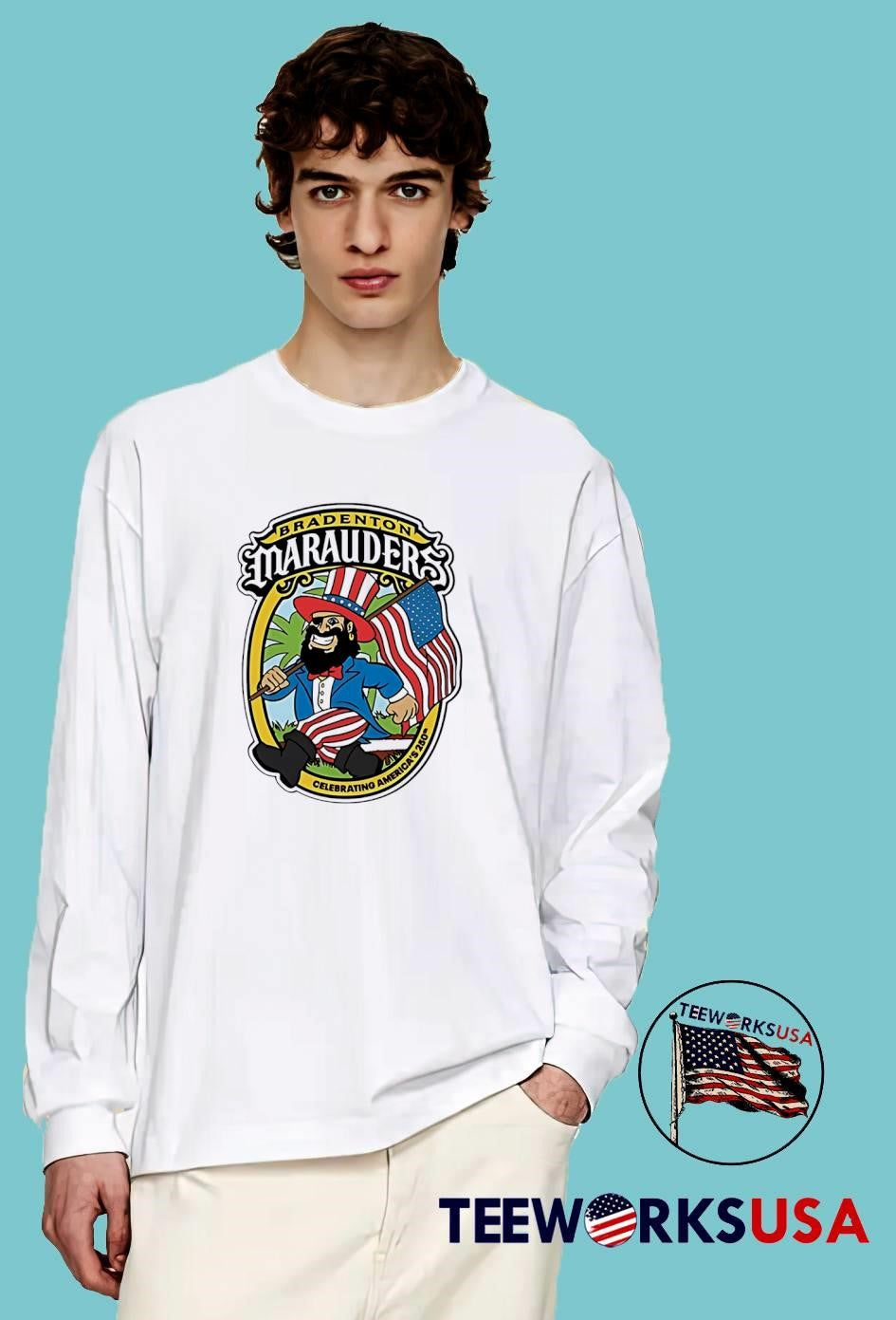 Celebrating America’s 250 Bradenton Marauders Shirt