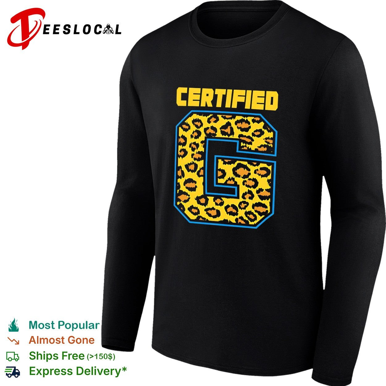 Certified G Leopard shirt