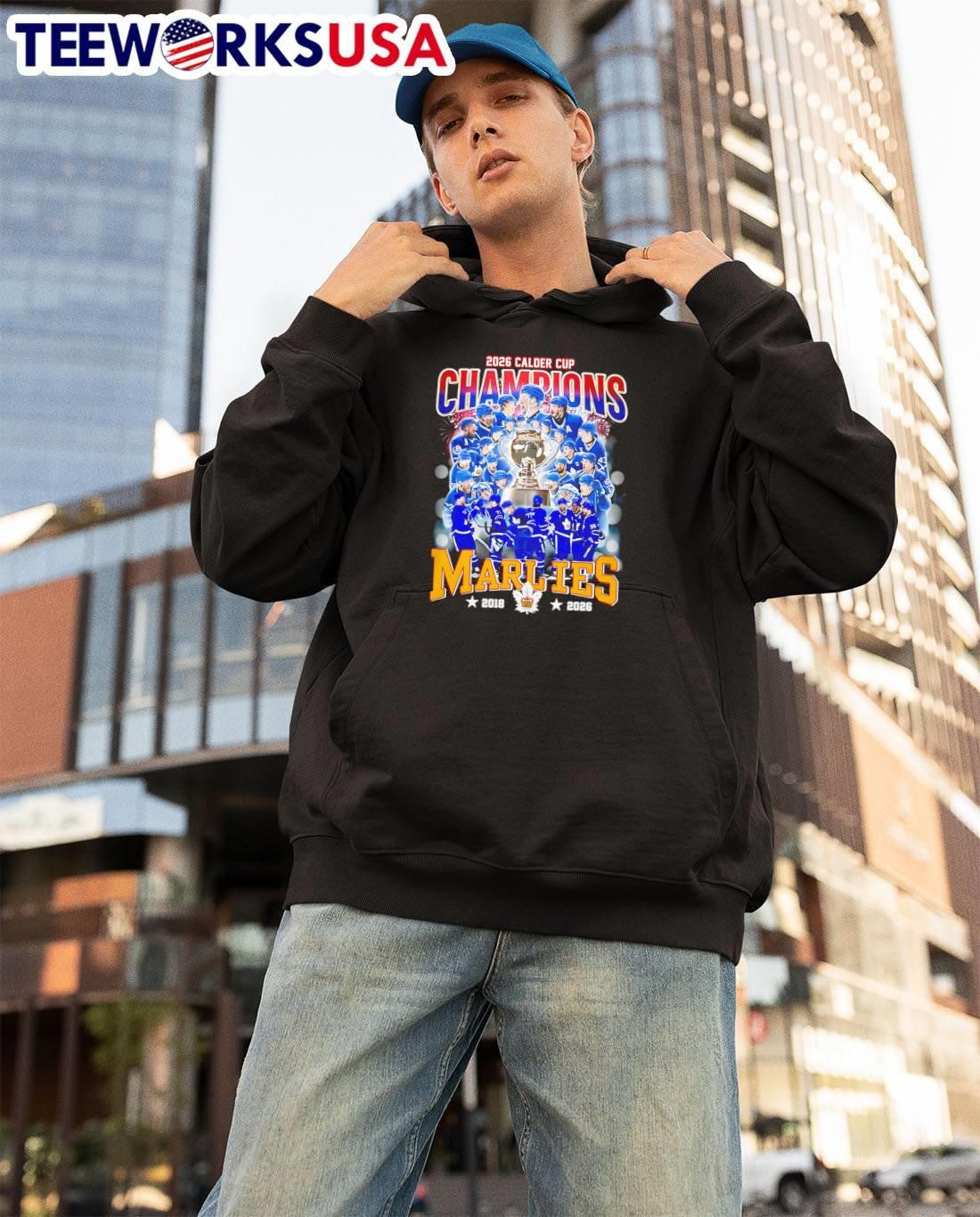 Champions 2026 Calder Cup Marlies 2018 Toronto Marlies shirt