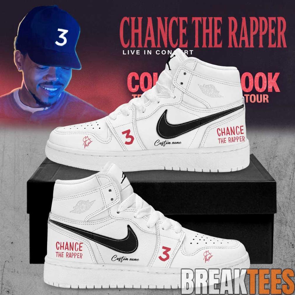 Chance the Rapper Coloring Book 10 Year Anniversary Tour 2026 AJ1 Shoes
