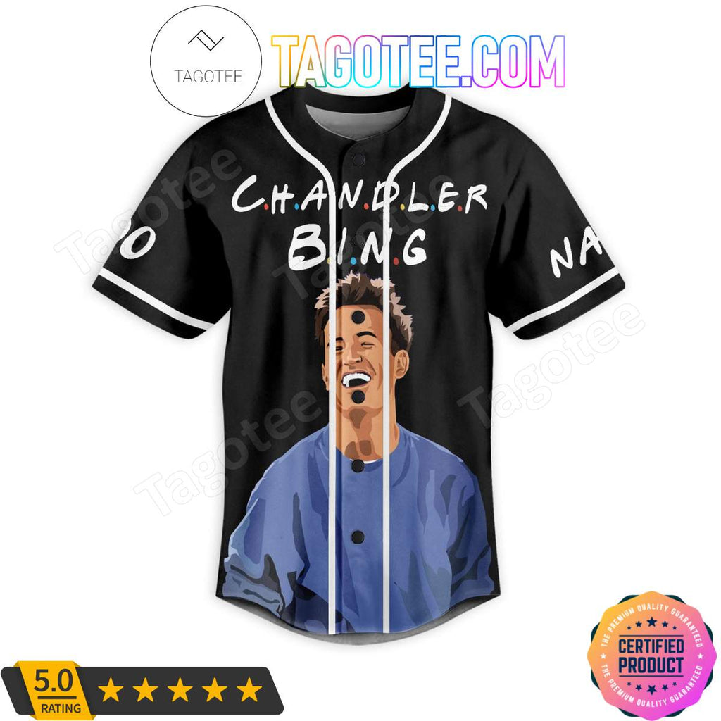 Chandler Bing I Make Jokes When I’m Uncomfortable Jerseys
