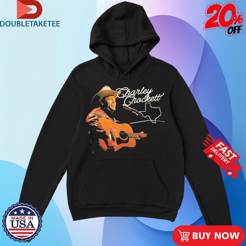 Official Charley Crockett On Stage Texas Shirts Unisex , , , Long Sleeve Tee