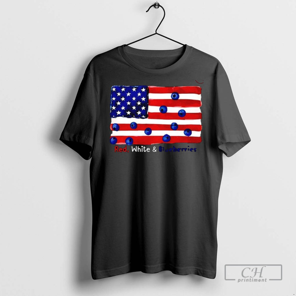 Charlie Kirk Red White And Blueberries T Shirts