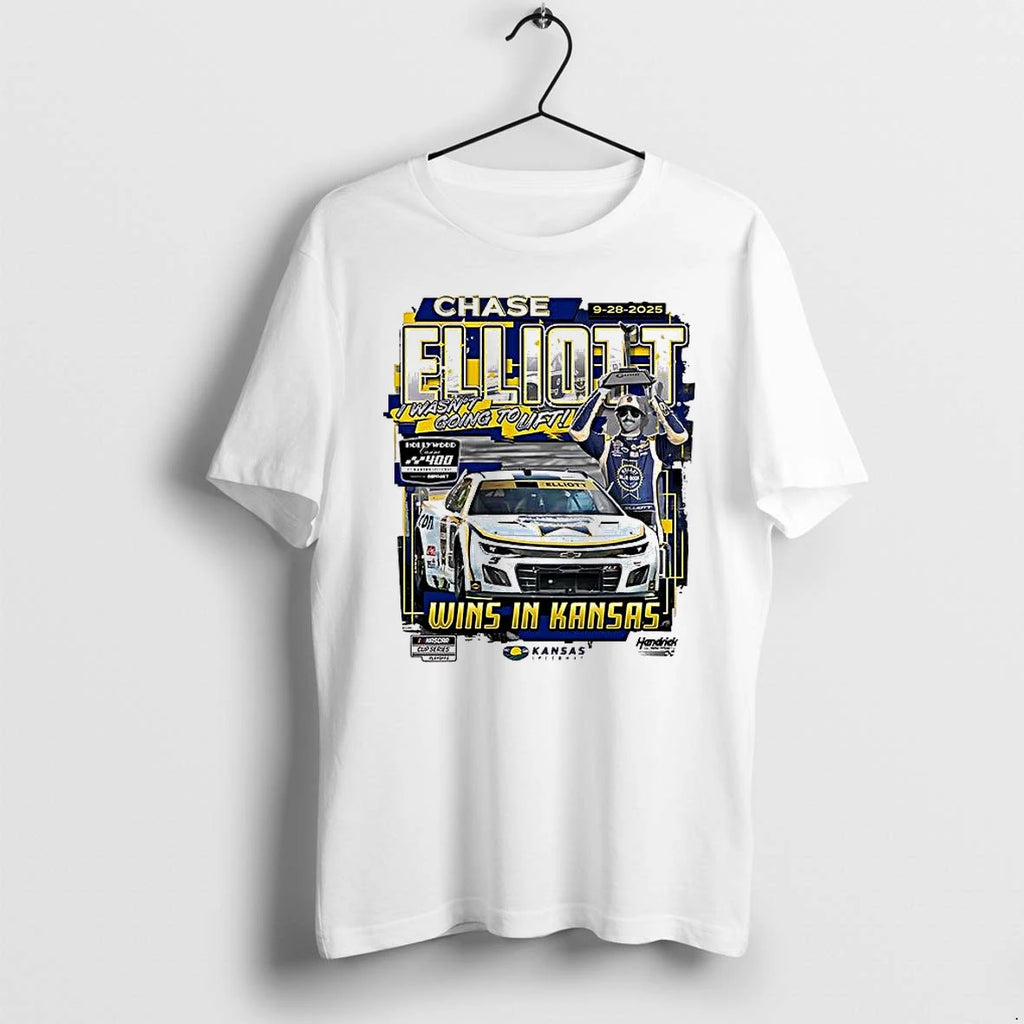 Chase Elliott 9 2025 Kansas 2 Race Win Tshirts Sweater
