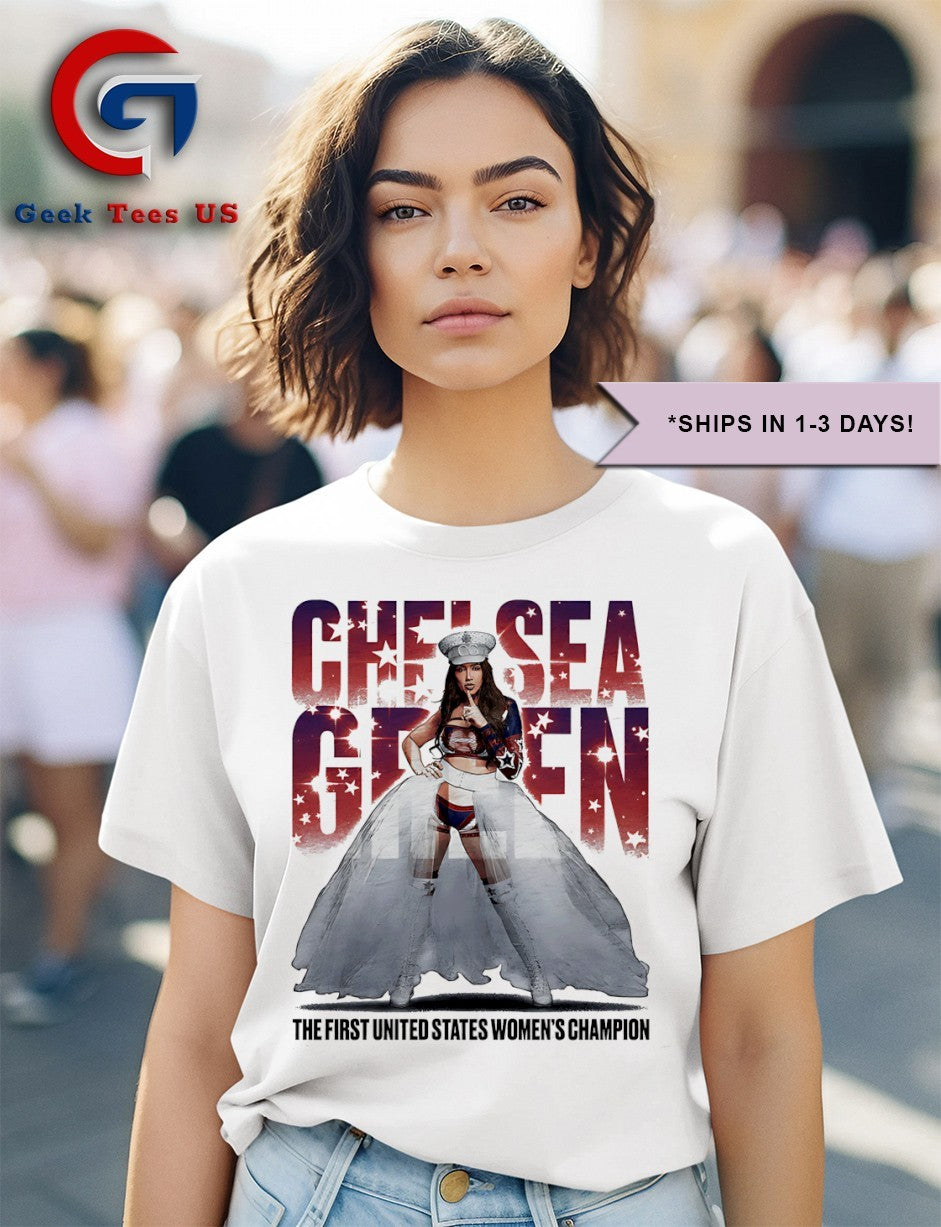 Chelsea Green Stars the first United States women’s Champion shirt