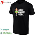 Cheryl Reeve all time winningest coach holding basketball Lynx mascot shirt