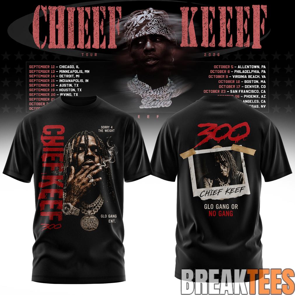 Chief Keef Live 26′ Tour Special Shirt