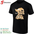 Chris Brown Gold Skull Signature Breezy shirt